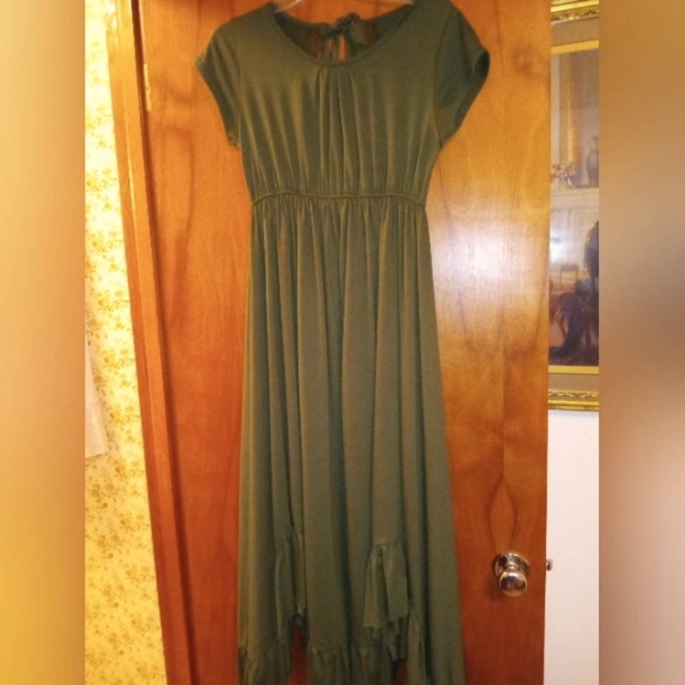 Elegant‎ Green Kids Dress